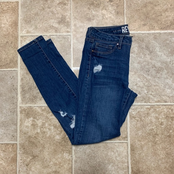 Rewash Denim - Rewash Distressed Jeggings